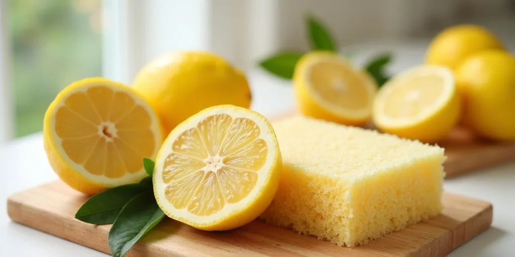 Citrons frais nettoyage naturel d&eacute;graissant &eacute;cologique fra&icirc;cheur parfum maison