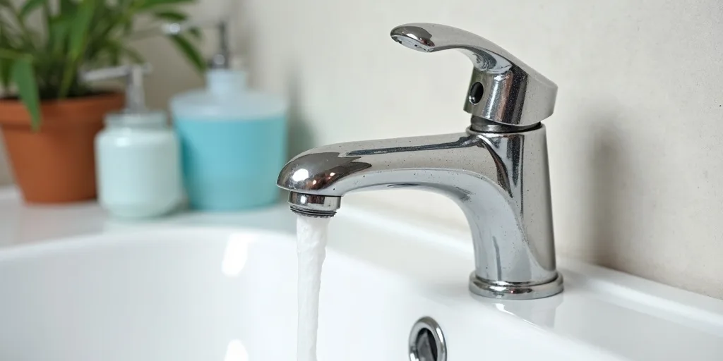 D&eacute;tartrant naturel maison vinaigre robinet calcaire nettoyage &eacute;cologique application efficace