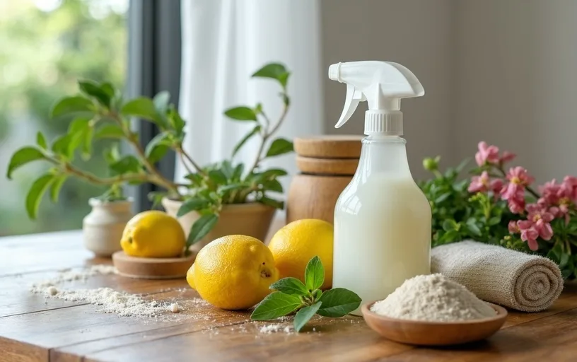 Recette spray nettoyant maison DIY &eacute;cologique ingr&eacute;dients naturels fabrication