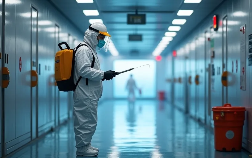 Intervention rapide d&eacute;sinfection 2h