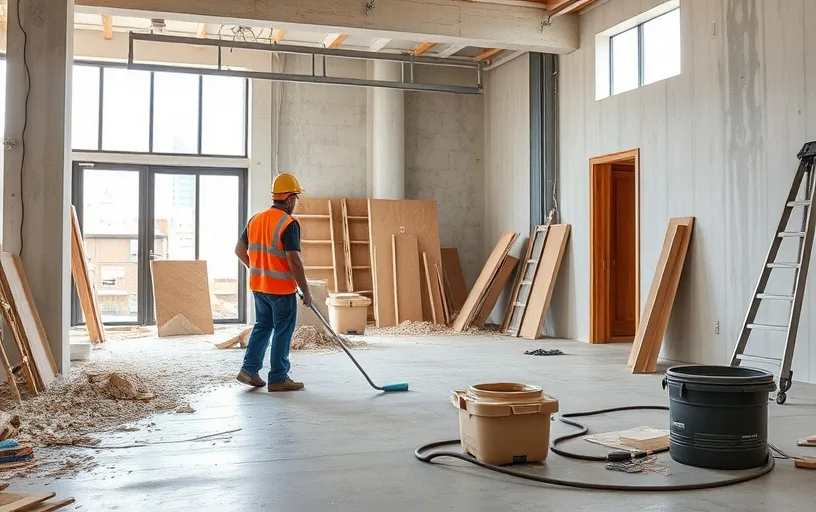 R&eacute;sultat nettoyage apr&egrave;s travaux