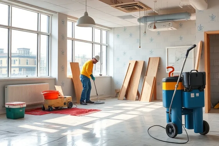 Nettoyage apr&egrave;s travaux