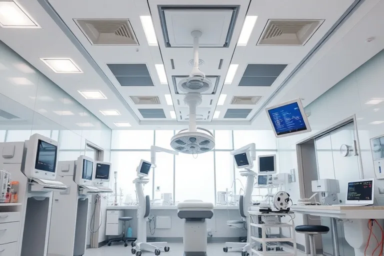 Cabinet m&eacute;dical avec salles d'examen st&eacute;rilis&eacute;es et &eacute;quipements m&eacute;dicaux