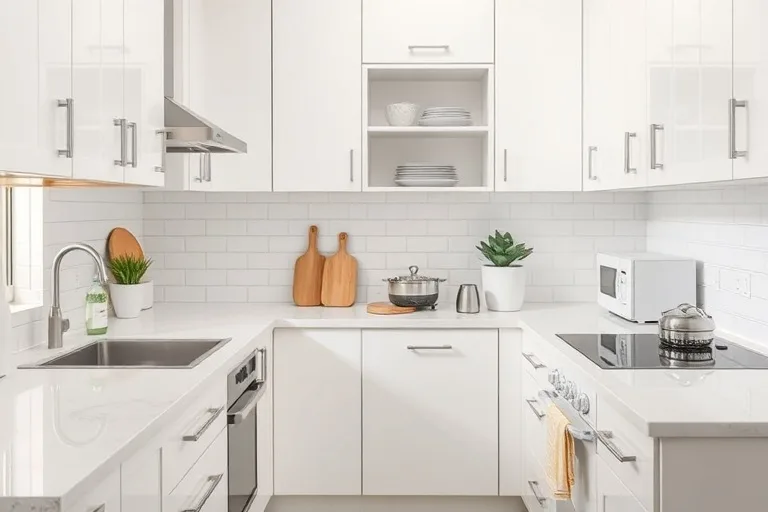 Cuisine apr&egrave;s nettoyage