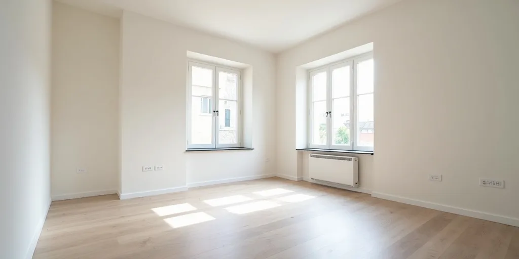 Logement pr&eacute;par&eacute; pour nettoyage