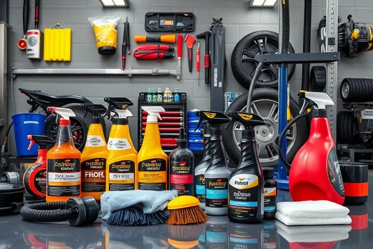 &Eacute;quipement professionnel de nettoyage automobile mobile