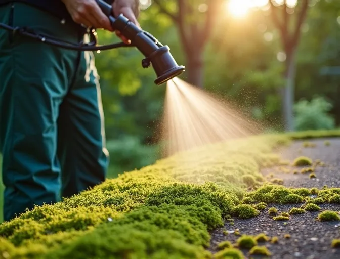 Application de traitement anti-mousse professionnel