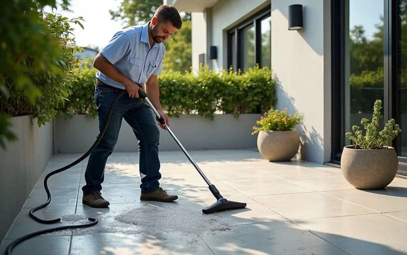 Forfait standard nettoyage terrasses