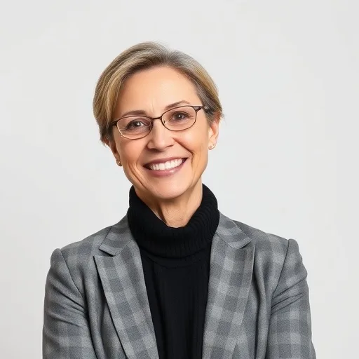 Portrait de Marie Dubois, cliente satisfaite