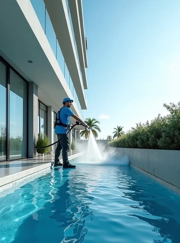 Service professionnel de nettoyage terrasses et fa&ccedil;ades